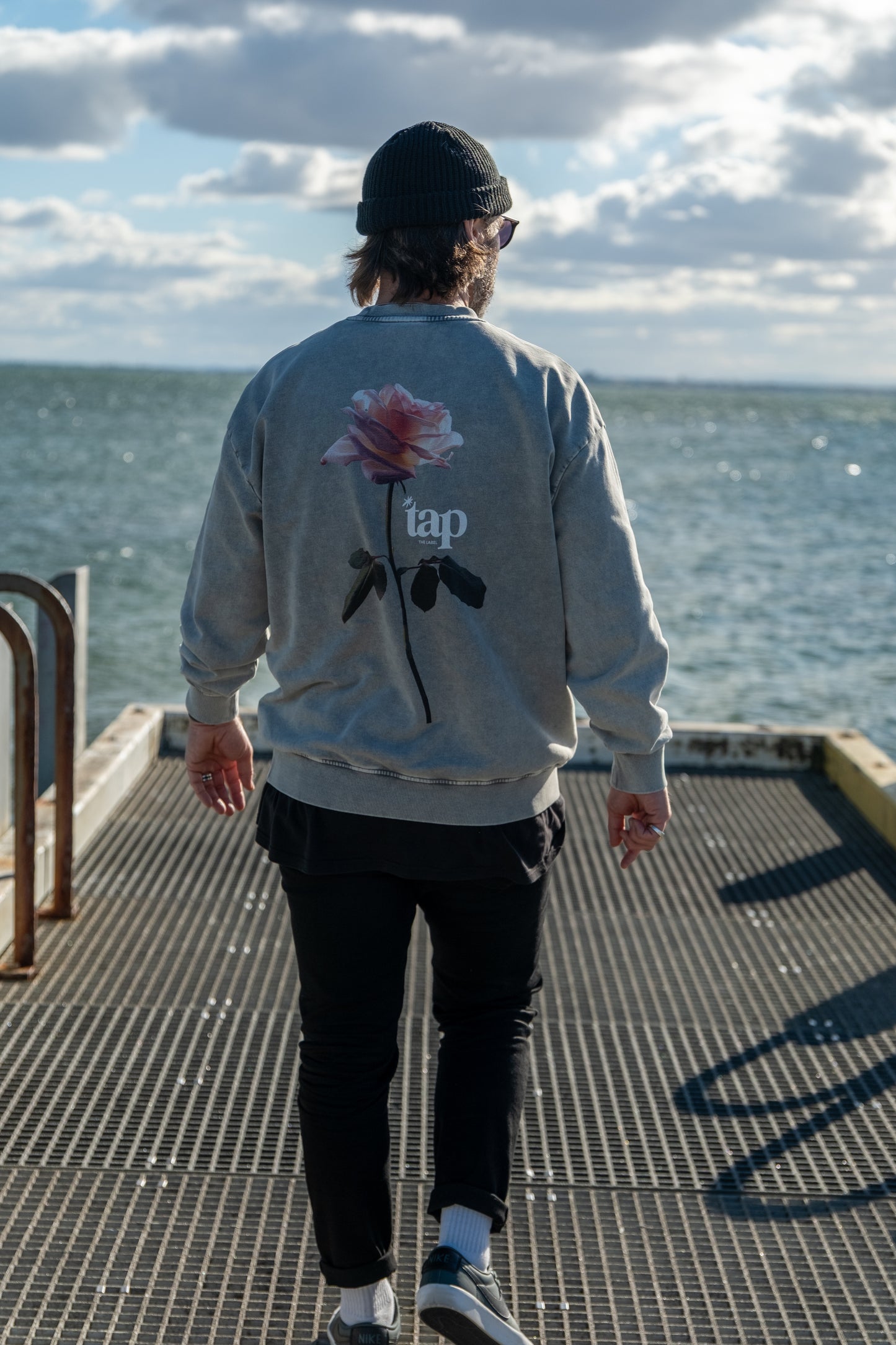 All Things Grow With Love Sweatshirt (light grey)