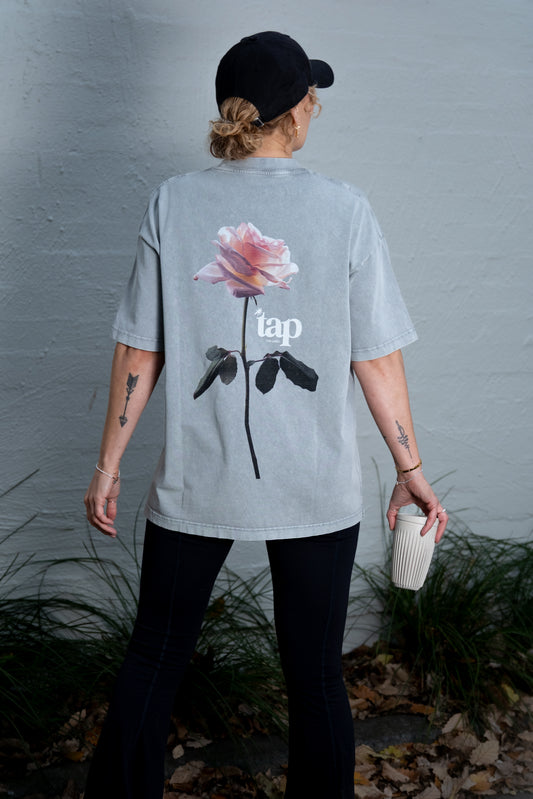 All Things Grow With Love Tee (light grey)