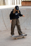 TAP logo camo track pants
