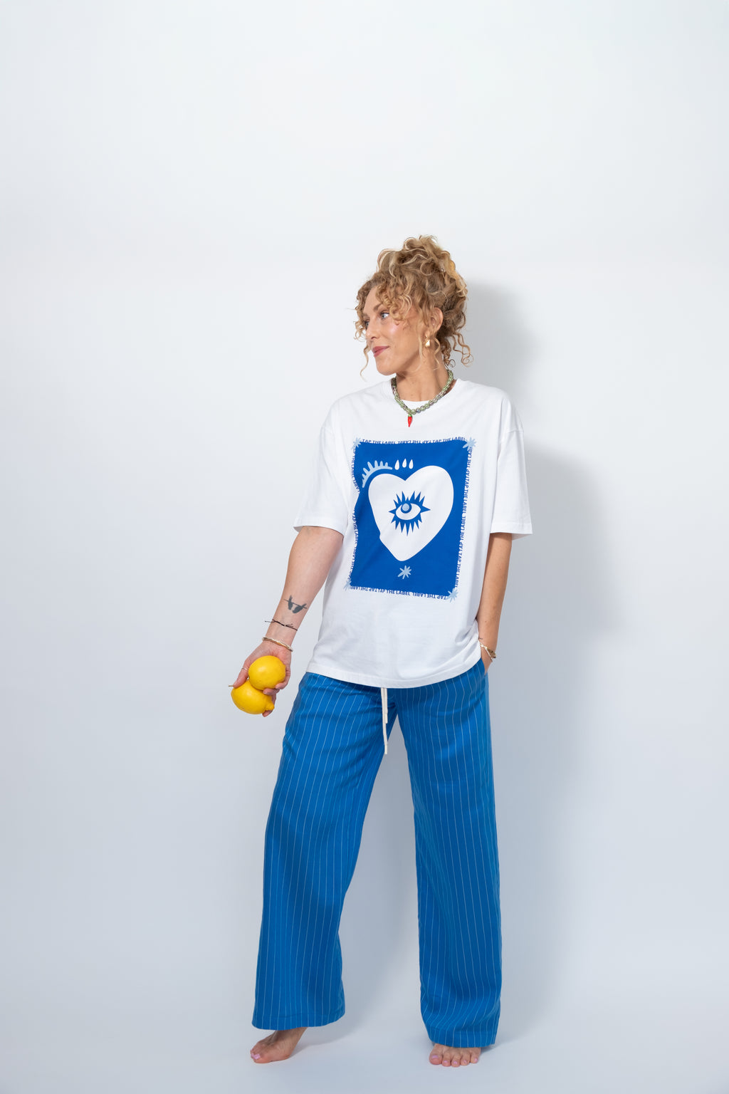 Sips in Santorini tee