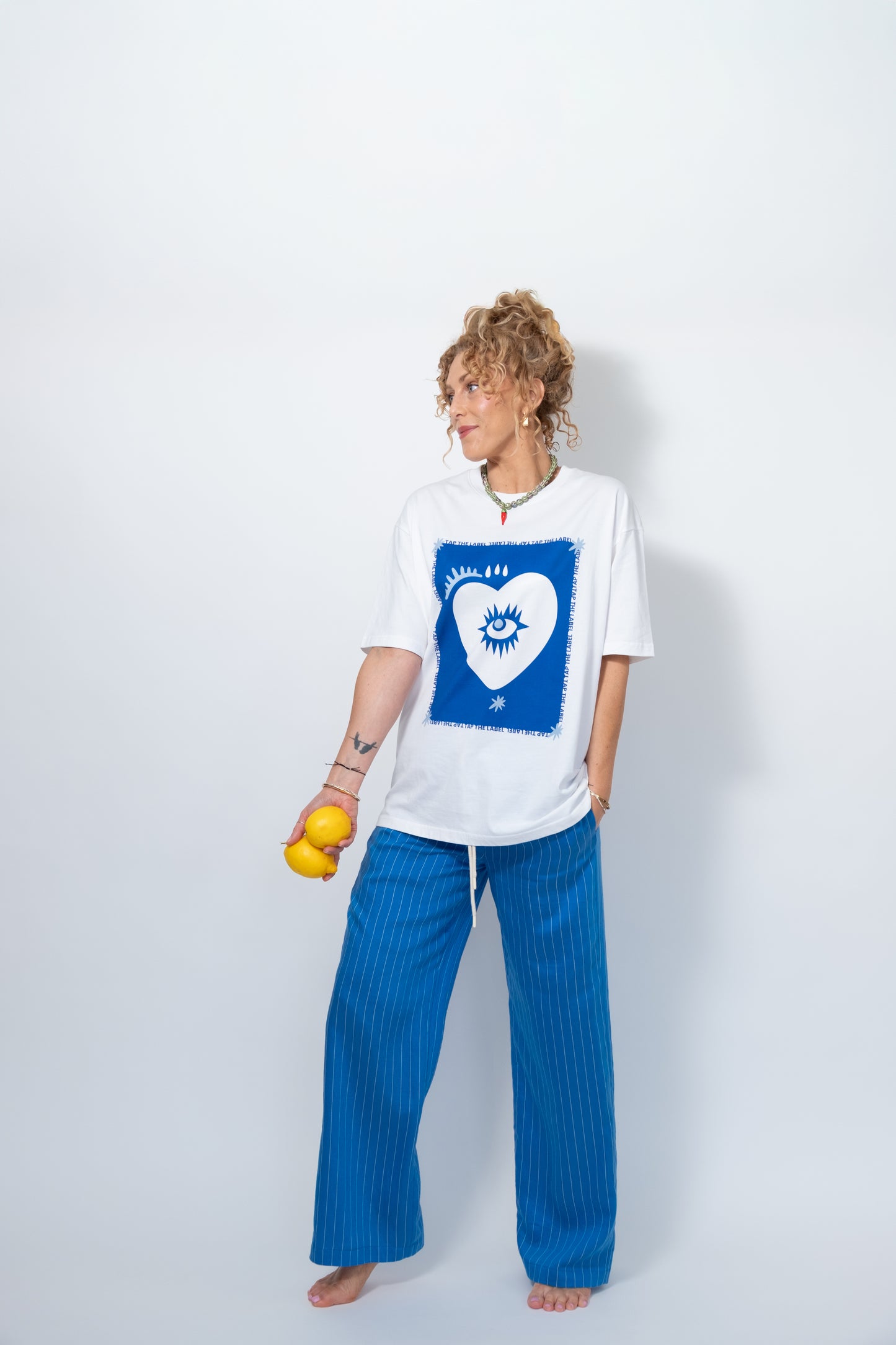 Sips in Santorini tee