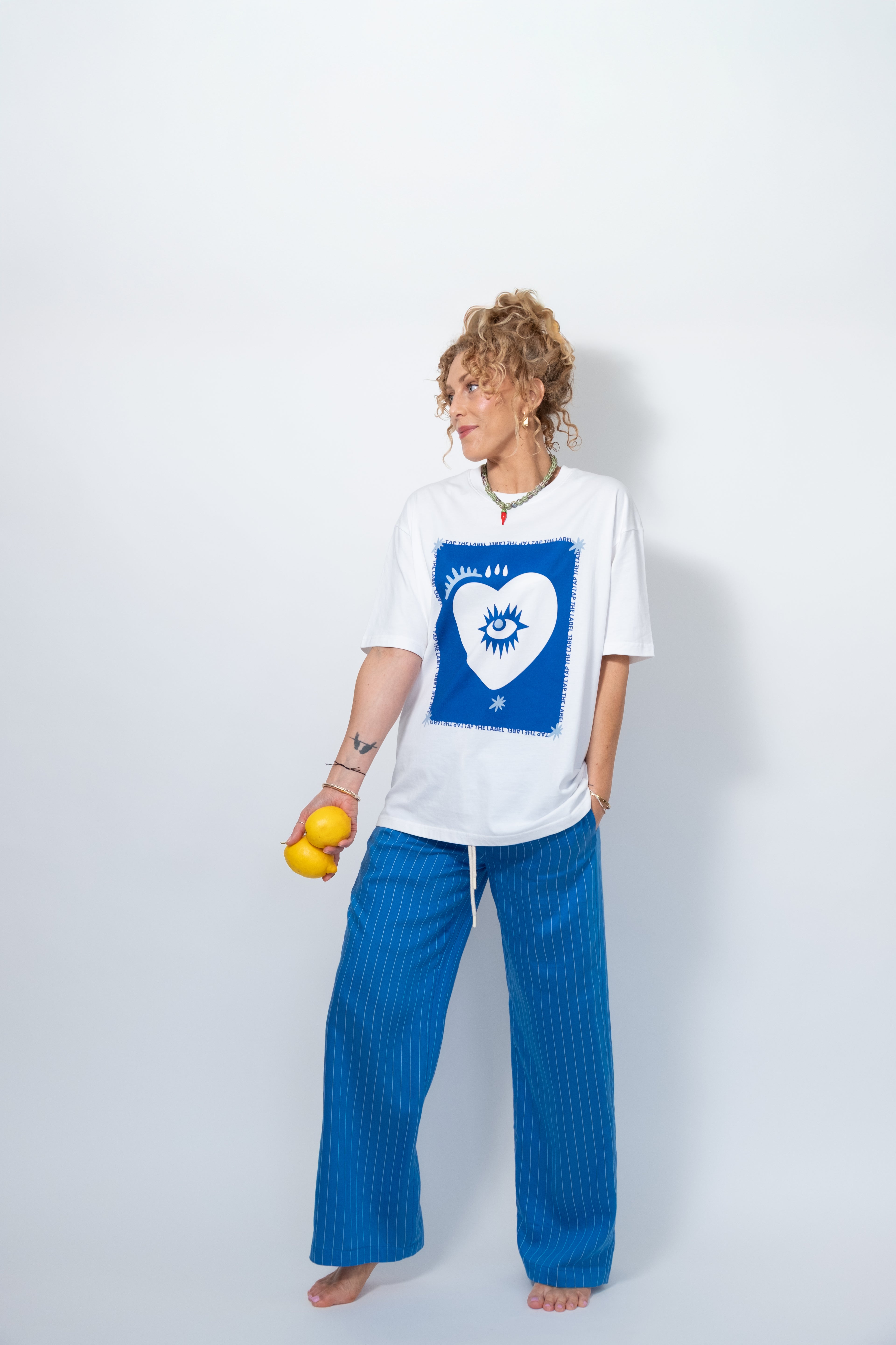 Sips in Santorini tee