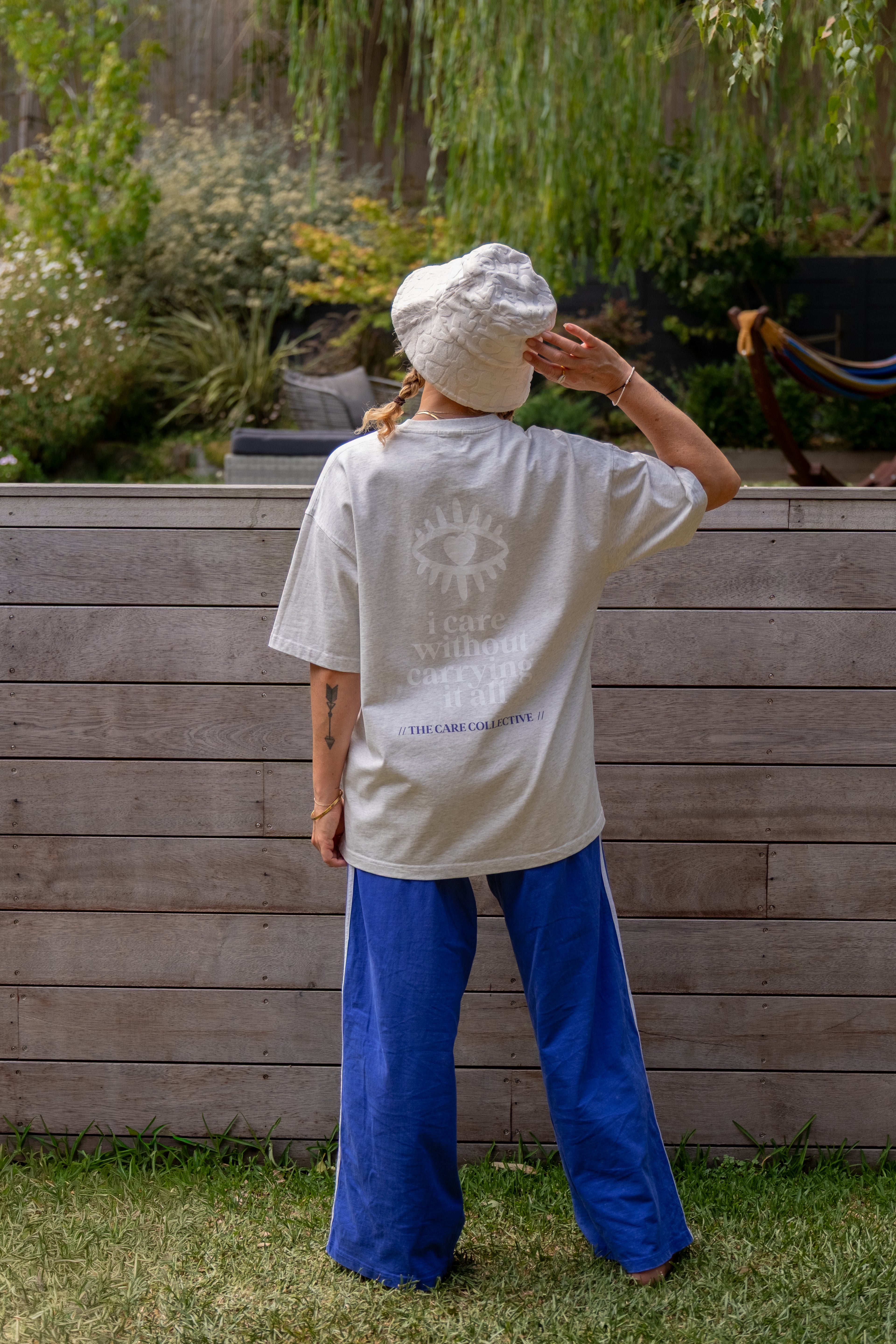 I care, without carrying it all 🫶🏽 tee