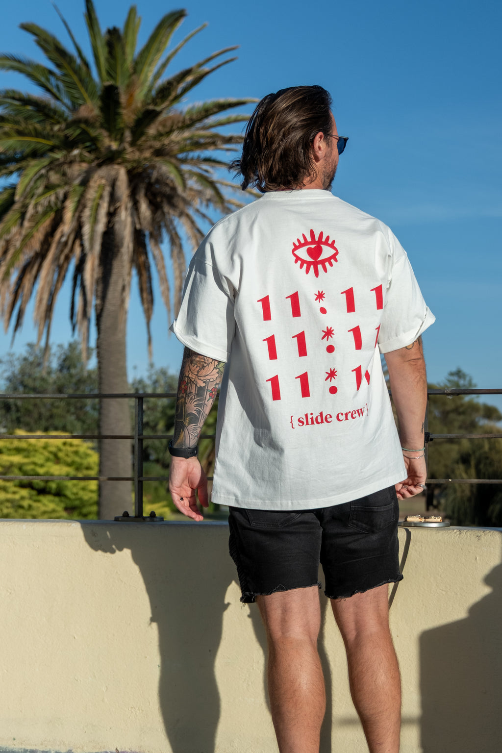 Dope AF Tee (white/red)