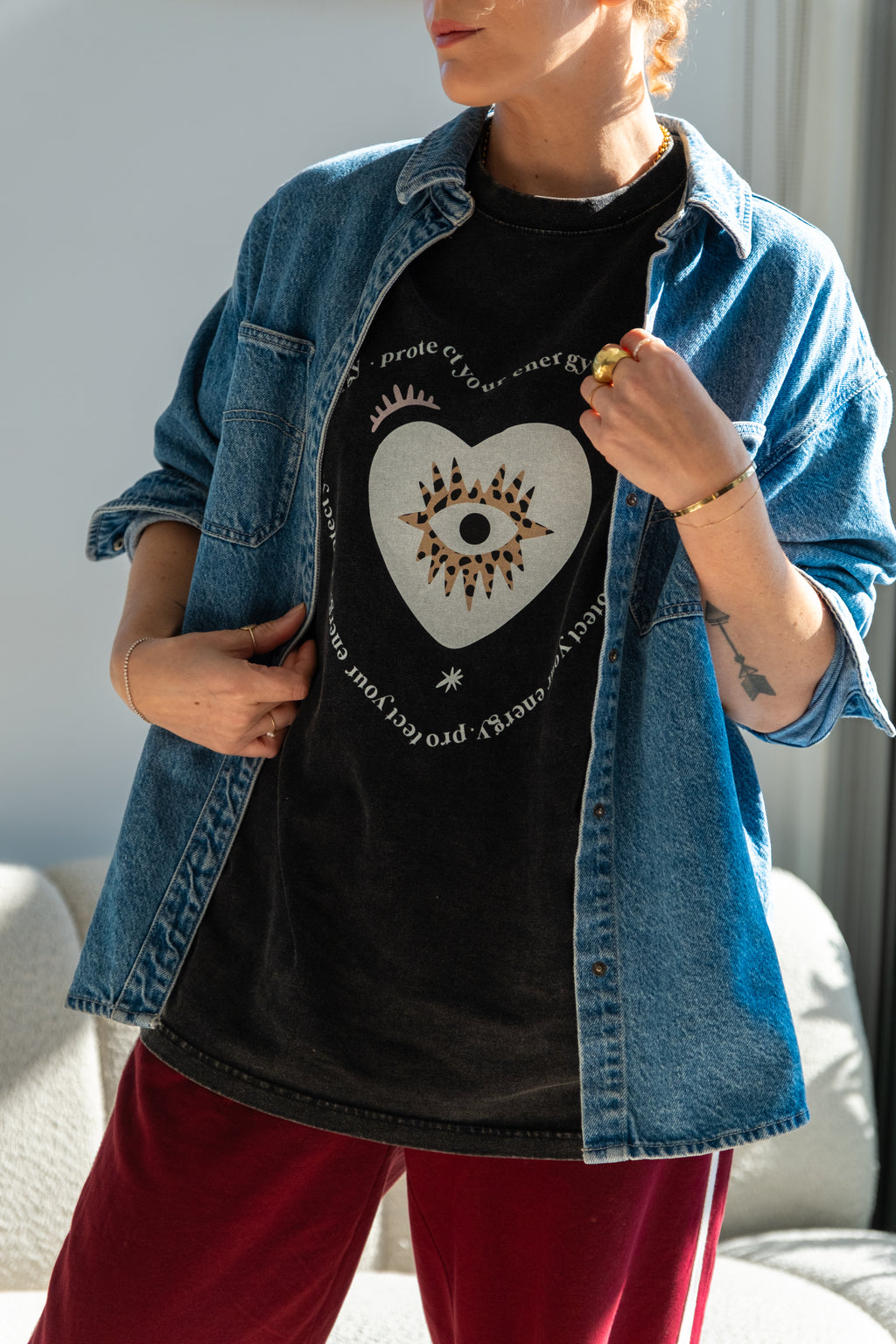 BOX STOCK | protect your energy tee