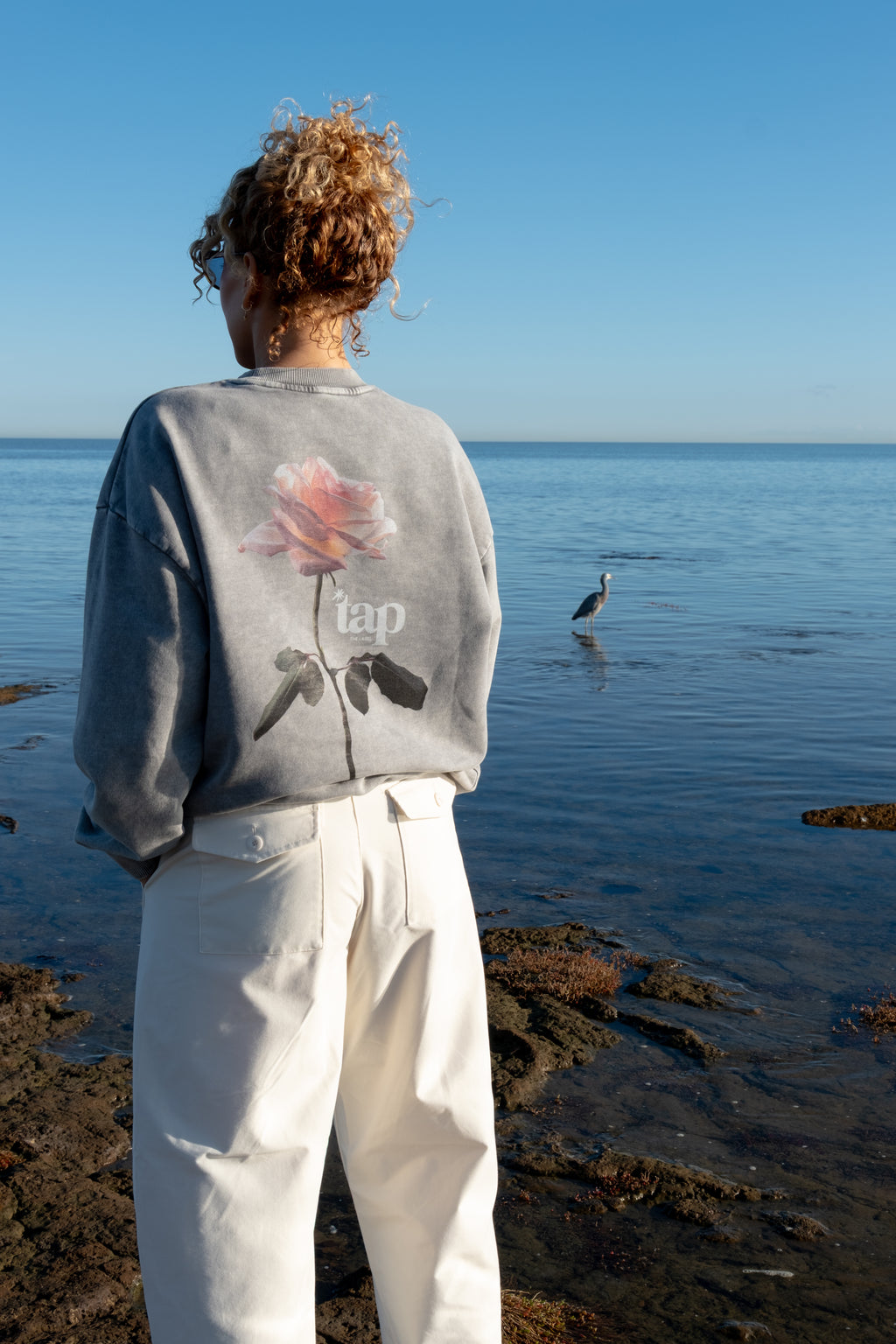 All Things Grow With Love Sweatshirt (light grey)