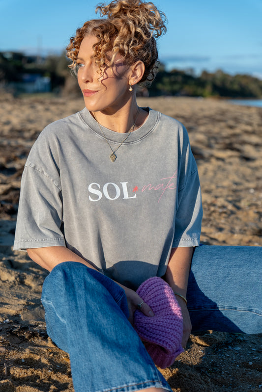 SOL Mate Tee (light grey)
