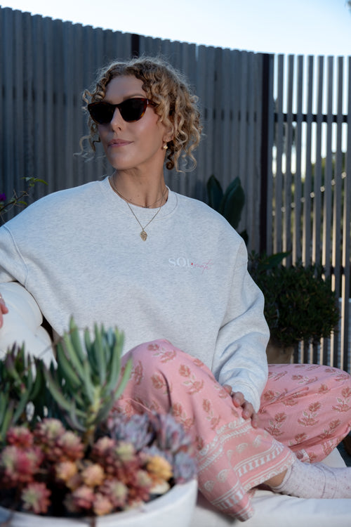 BOX STOCK | SOL Mate Sweatshirt (oat marle)