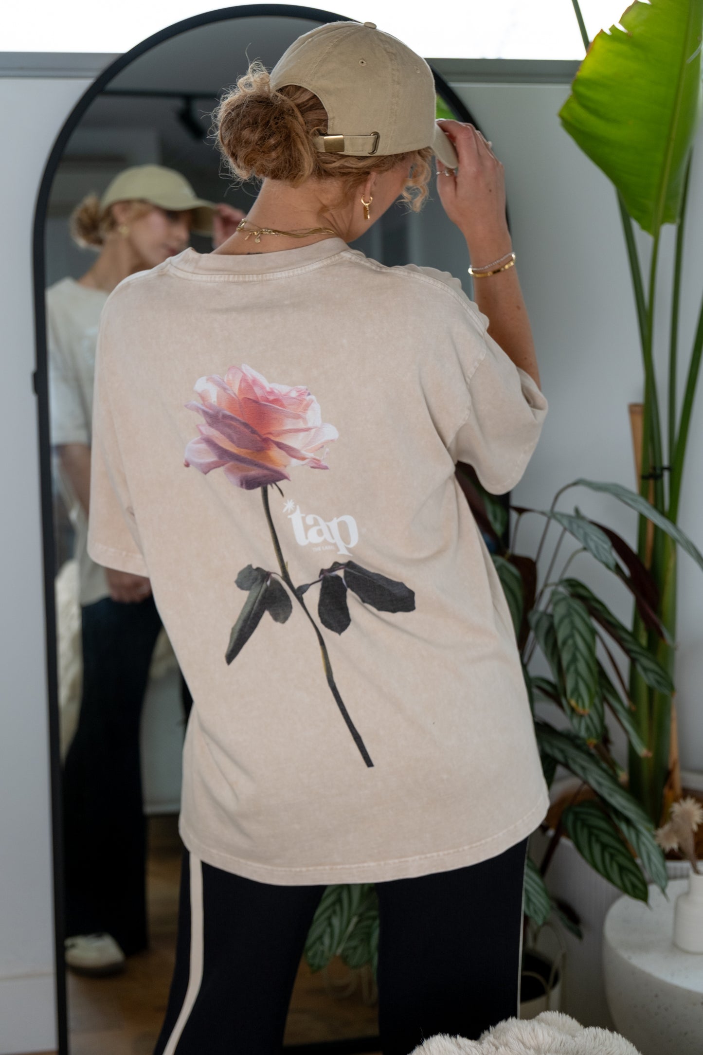 All Things Grow With Love Tee (light sand)