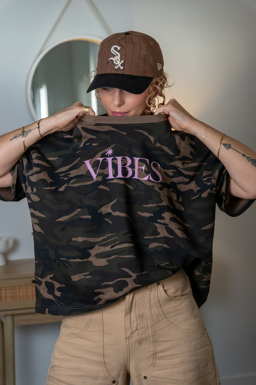 Camo VIBES Tee