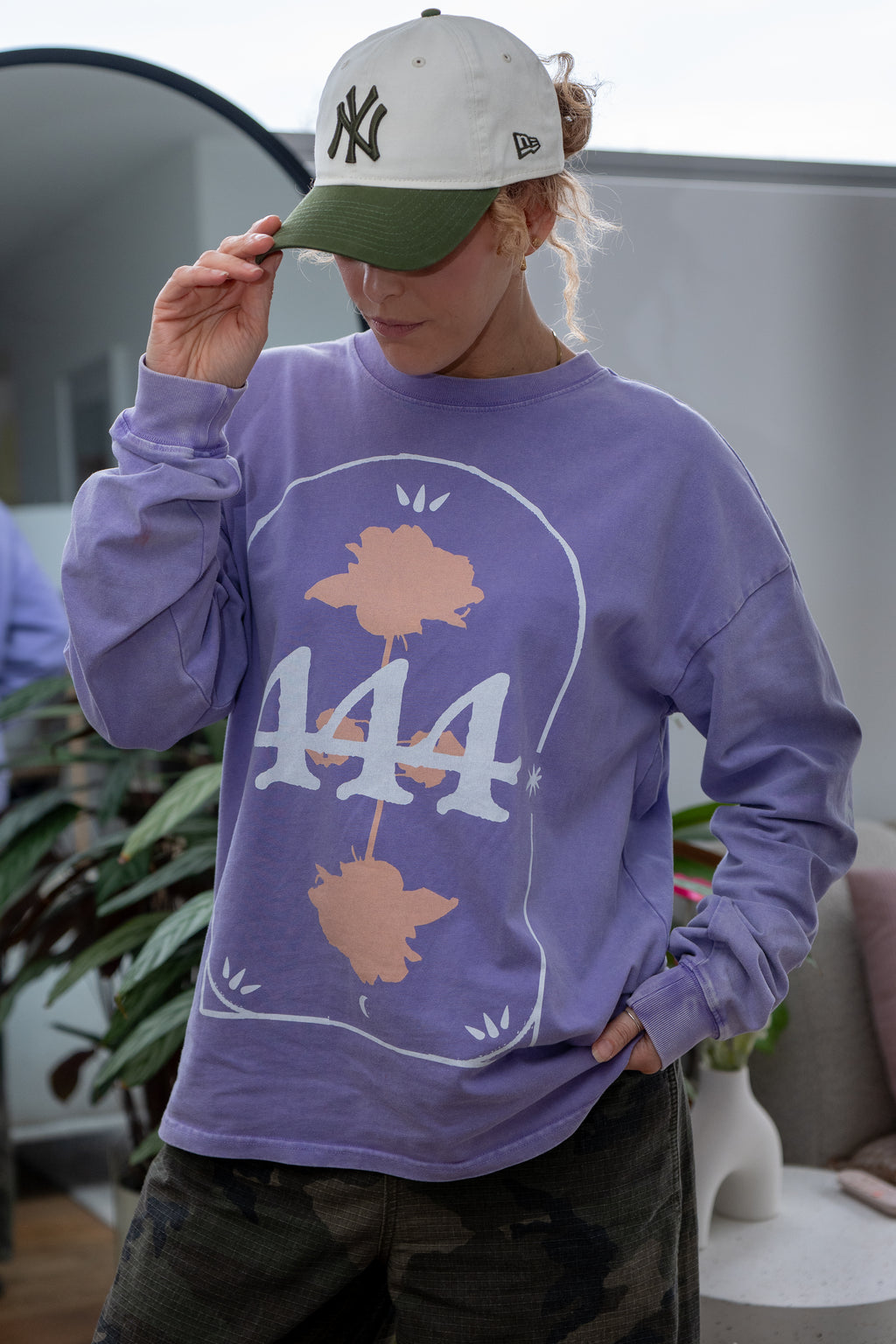 444  'protected' long sleeve tee