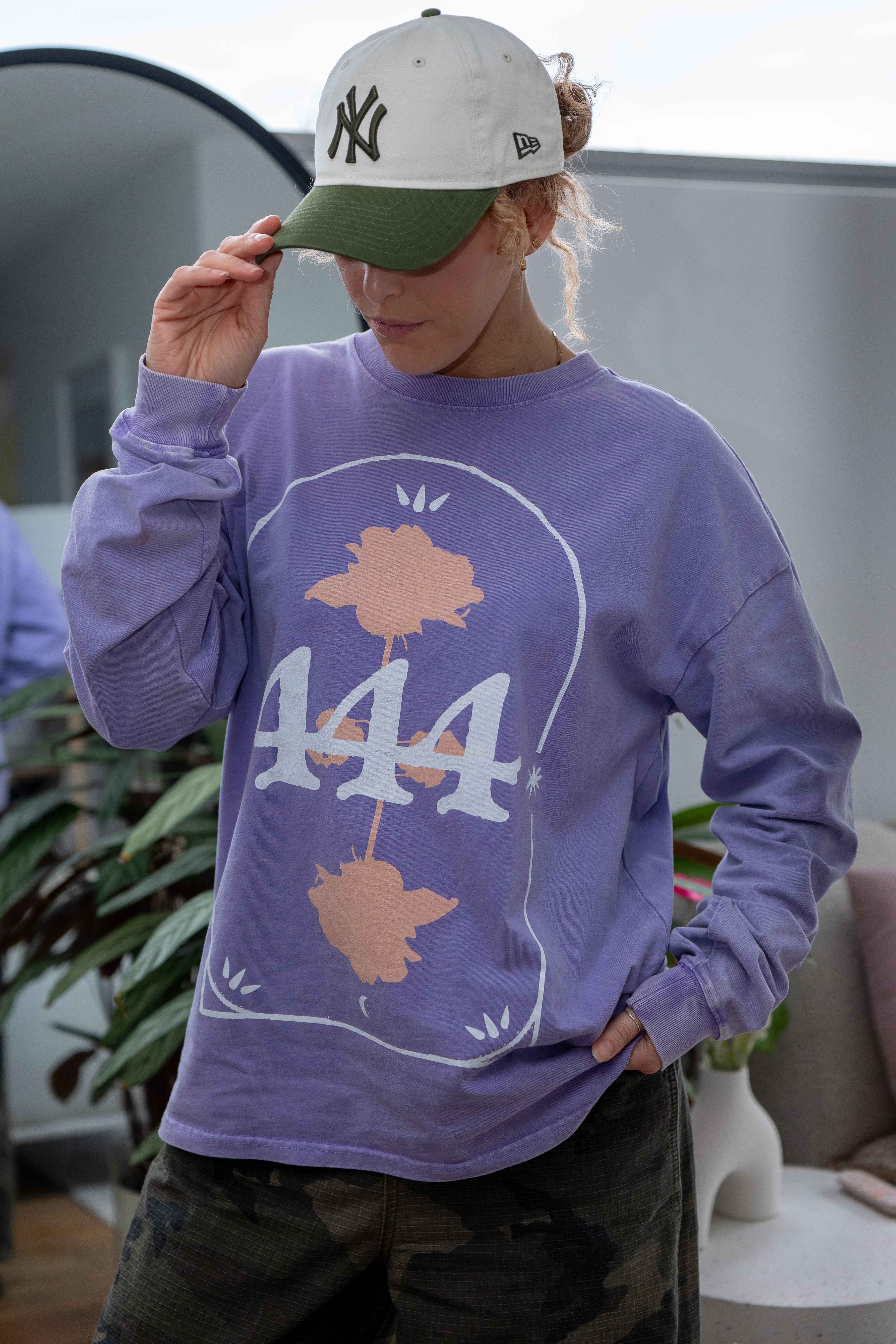 444  'protected' long sleeve tee