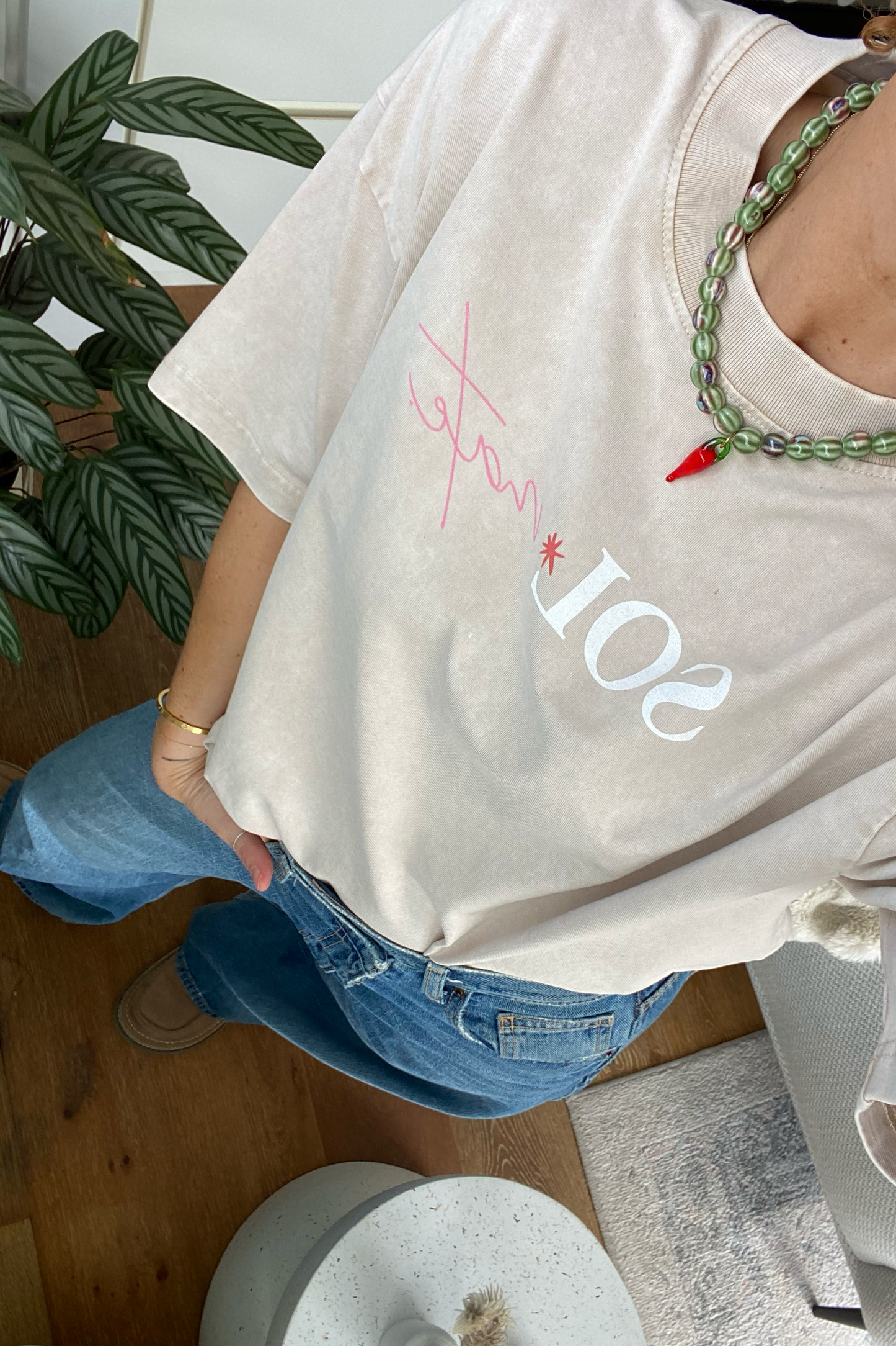 SOL Mate Tee (light sand)