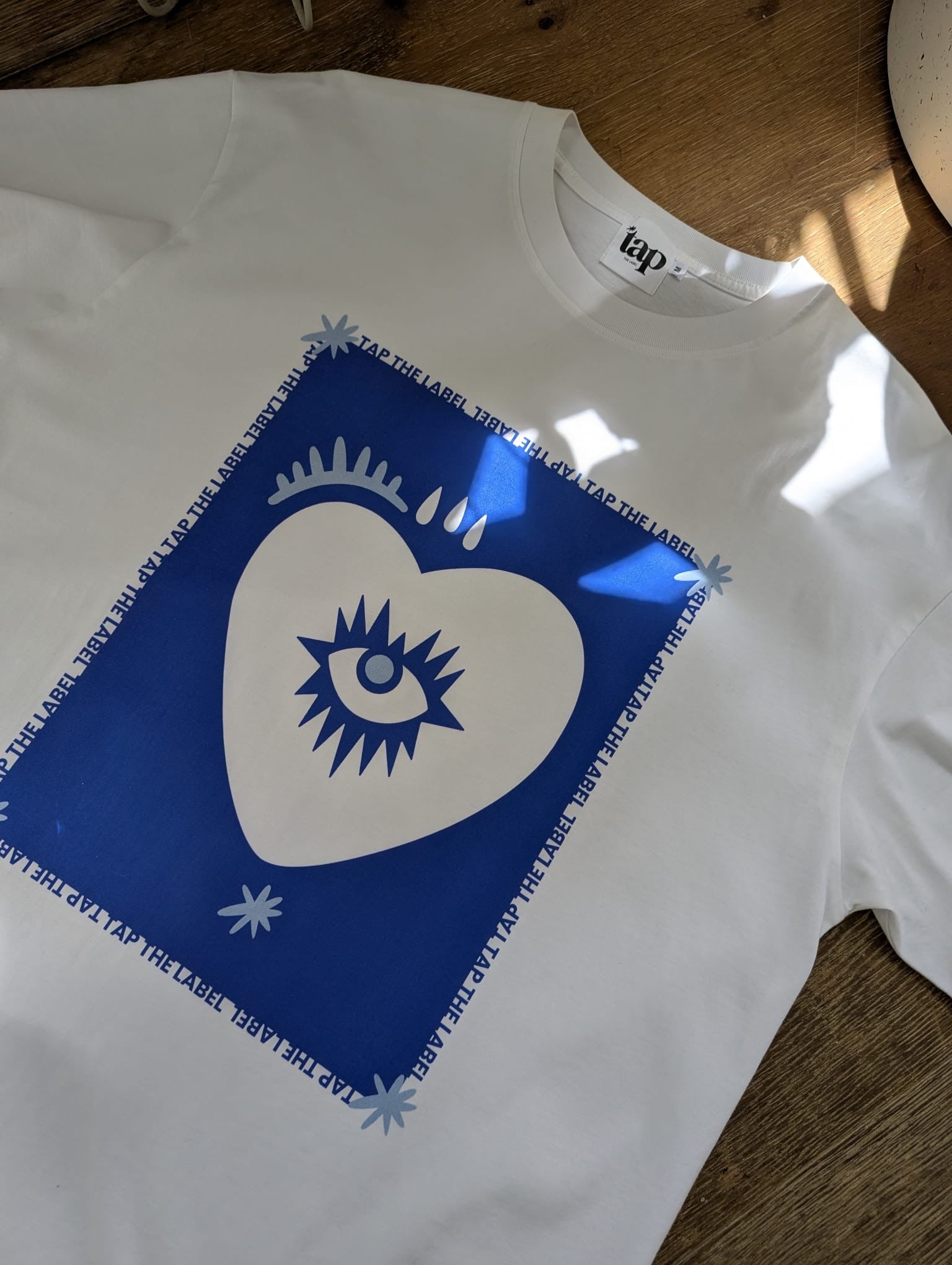 Sips in Santorini tee