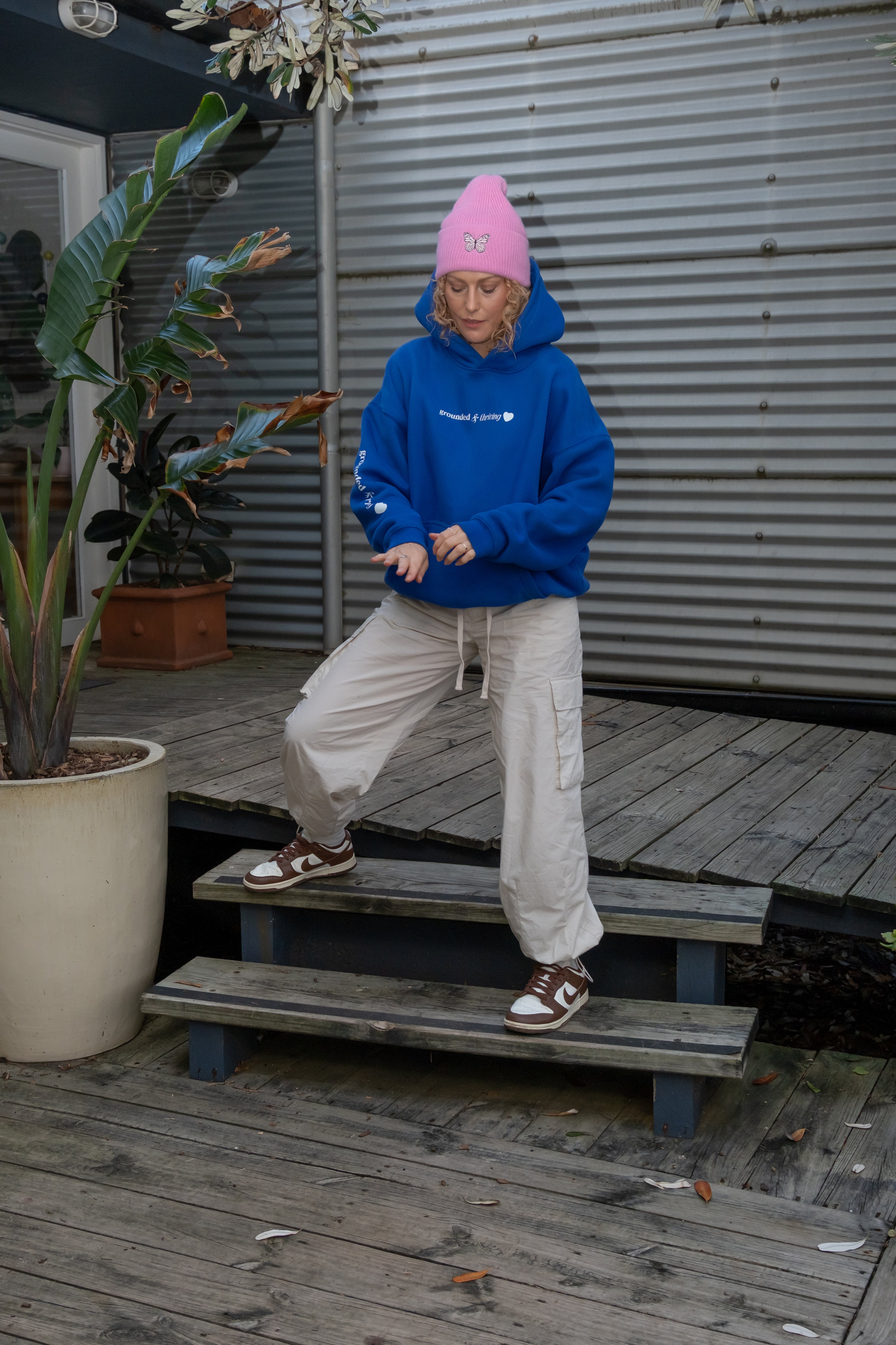 Grounded & Thriving hoodie