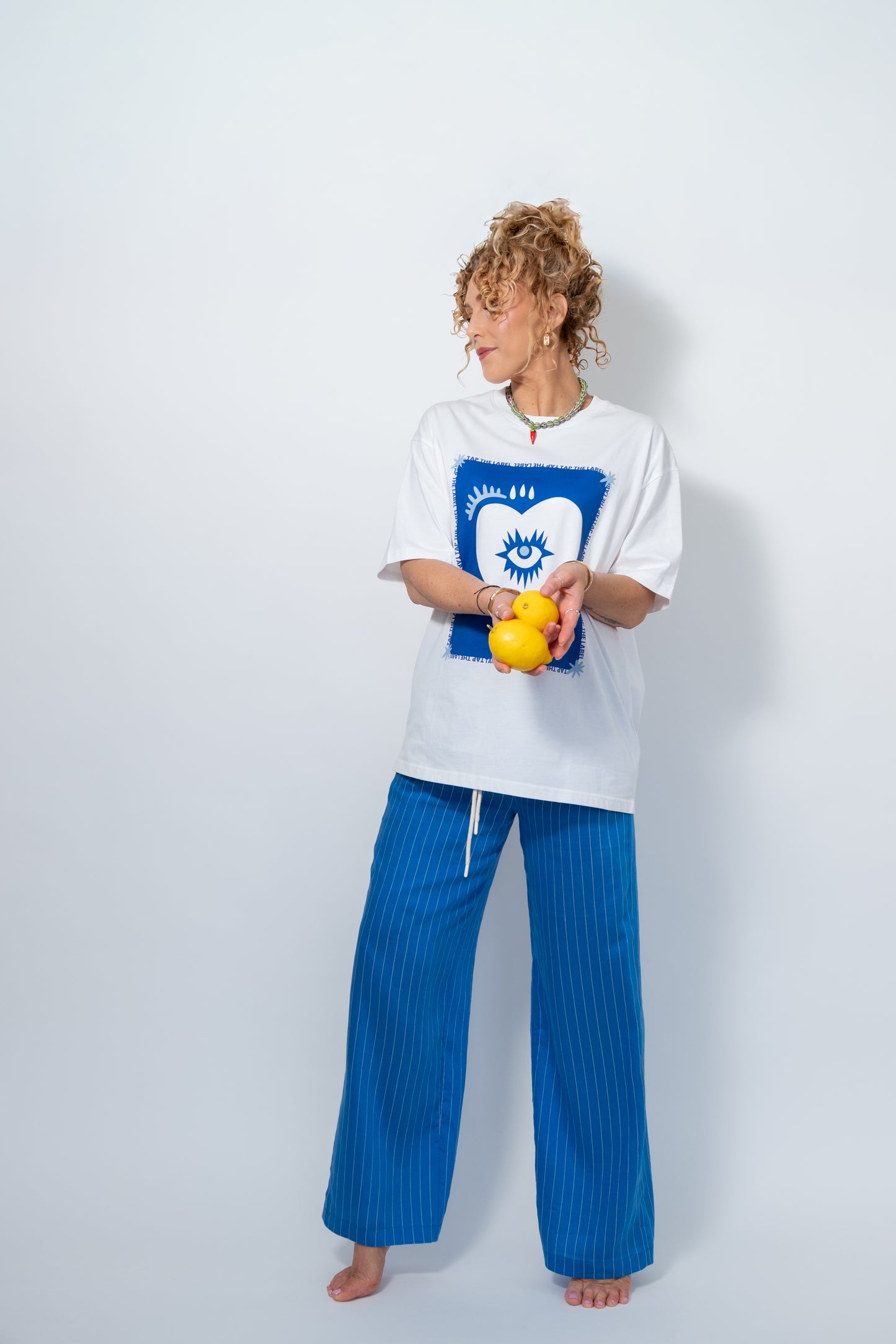 Sips in Santorini tee